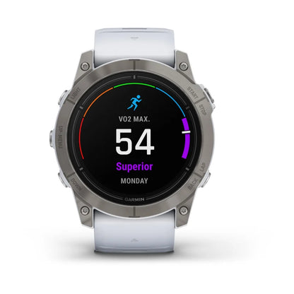 Garmin Epix Pro (Gen 2), 51 mm Sapphire Edition Titanium with Whitestone Band (010-02804-10)