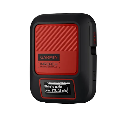 Garmin InReach Messenger Plus - Communicateur satellite SOS avec messagerie photo et vocale