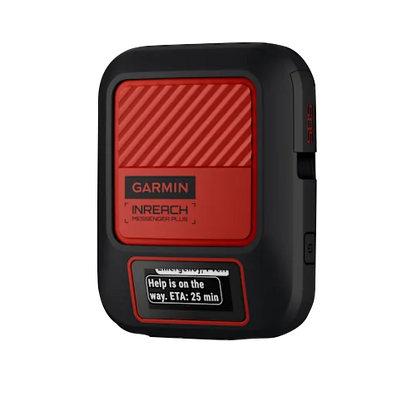 Garmin InReach Messenger Plus - Communicateur satellite SOS avec messagerie photo et vocale