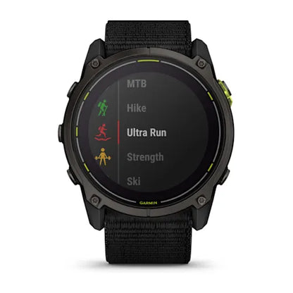 Garmin Enduro 3 Black, Ultraperformance GPS Smartwatch with Navigation, Activity, and Health Features (010-02751-00)