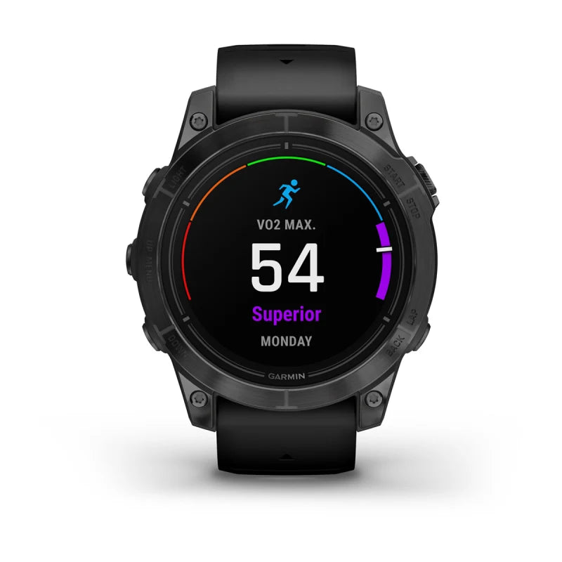 Garmin Epix Pro (Gen 2), 47 mm Standard Edition Slate Gray with Black Band (010-02803-00)