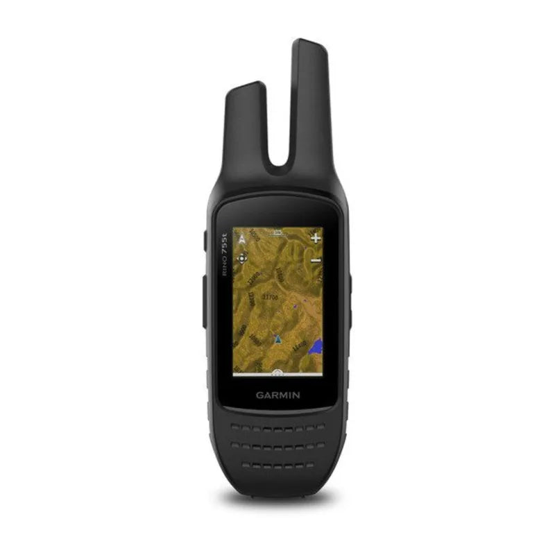 Garmin Rino 755t Radio bidirectionnelle/navigateur GPS avec écran tactile, cartographie TOPO et appareil photo (remis à neuf certifié Garmin) 