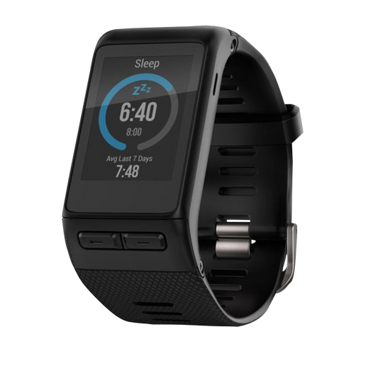 Garmin Vivoactive HR, noir avec bracelet très large, montre connectée GPS (reconditionnée certifiée Garmin)