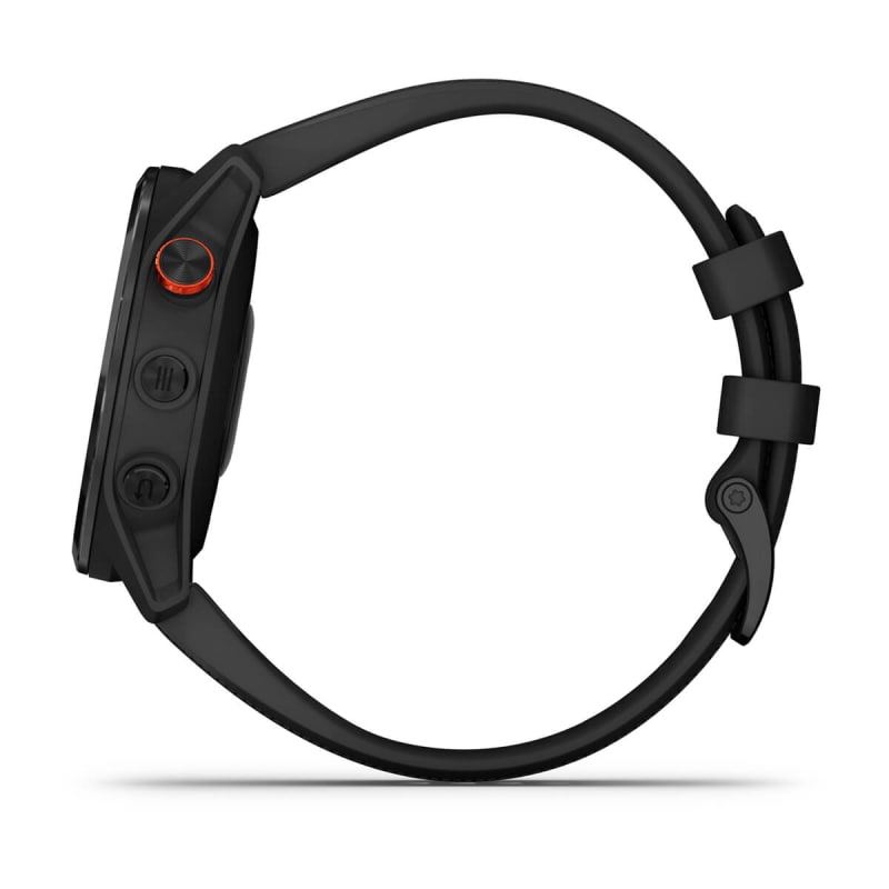 Garmin Approach S62 Lunette en céramique noire avec bracelet en silicone noir (remis à neuf certifié Garmin)