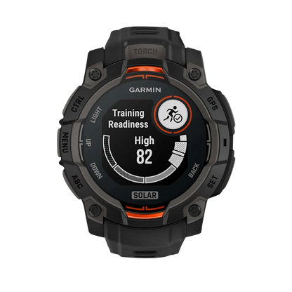 Garmin Instinct 3 Solar, (45mm) Black with Black Band (010-02934-00)