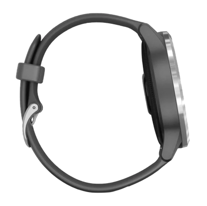 Garmin Vivoactive 4 - Argent avec bracelet gris ombré (010-02174-01)