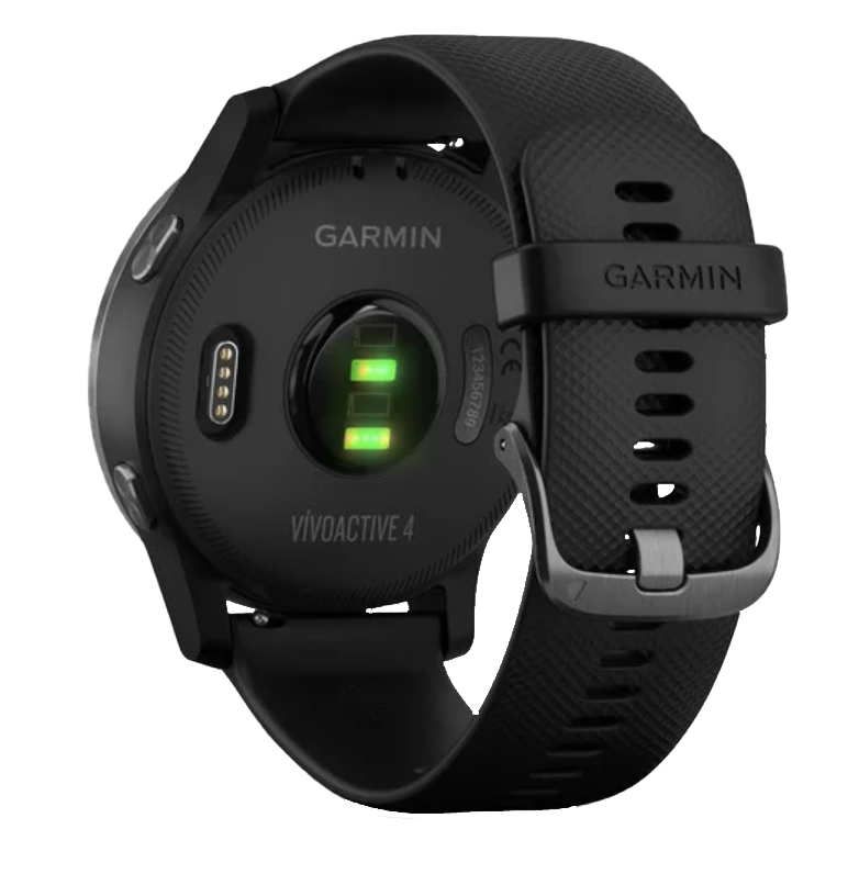 Garmin Vivoactive 4 - Ardoise avec bracelet noir (010-02174-11)