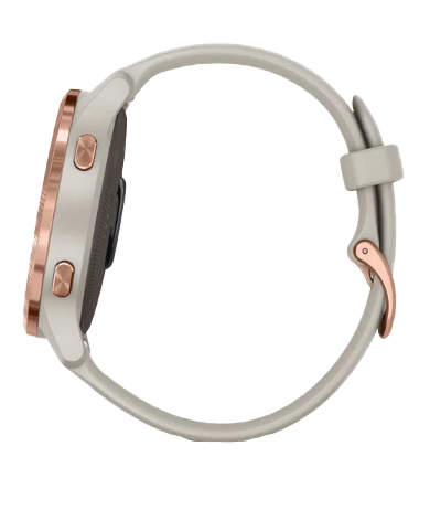 Garmin Venu Light Sand avec matériel en or rose (010-02173-21)