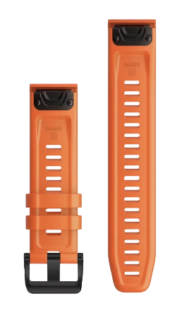 Garmin Quickfit 22 Watch Band Ember Orange Silicone (010-12863-01)