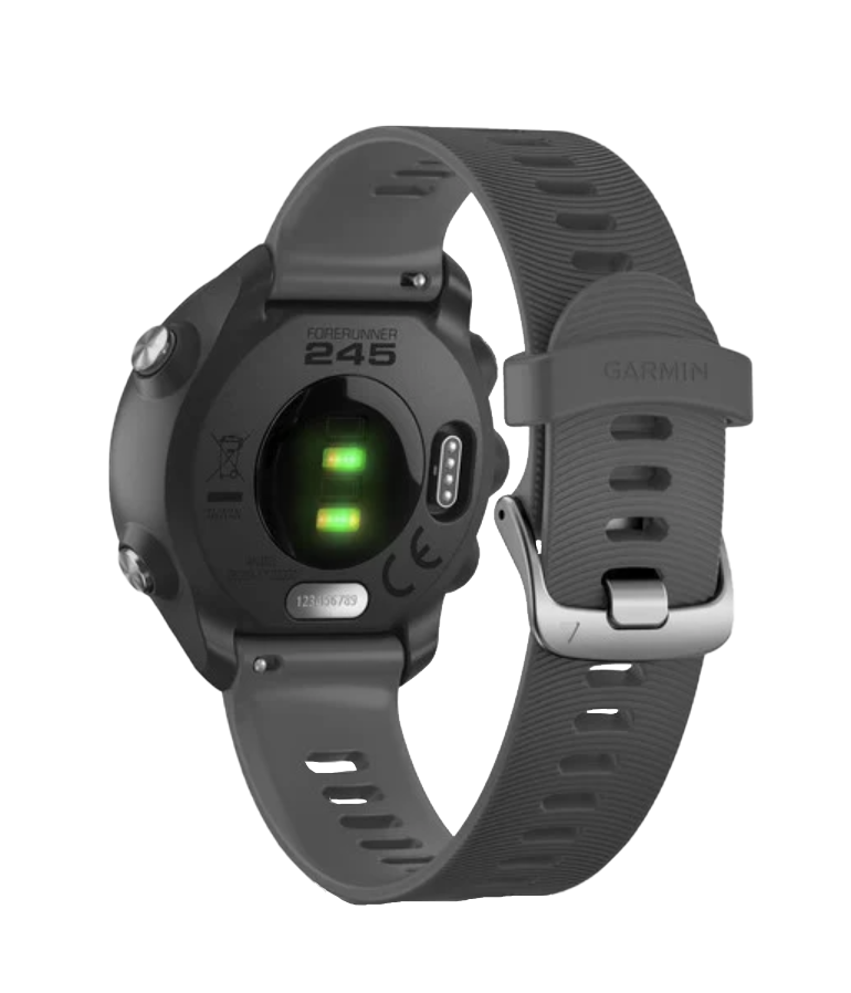 Garmin Forerunner 245, Slate, montre connectée GPS de fitness haut de gamme pour coureurs (reconditionnée et certifiée Garmin)