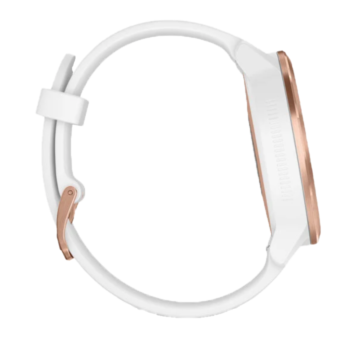 Garmin Vivoactive 3, blanc avec or rose, montre connectée GPS (reconditionnée certifiée Garmin)