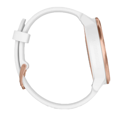 Garmin Vivoactive 3, blanc avec or rose, montre connectée GPS (reconditionnée certifiée Garmin)