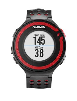 Garmin Forerunner 220, noir et rouge, montre connectée GPS de fitness pour coureurs (reconditionnée certifiée Garmin)