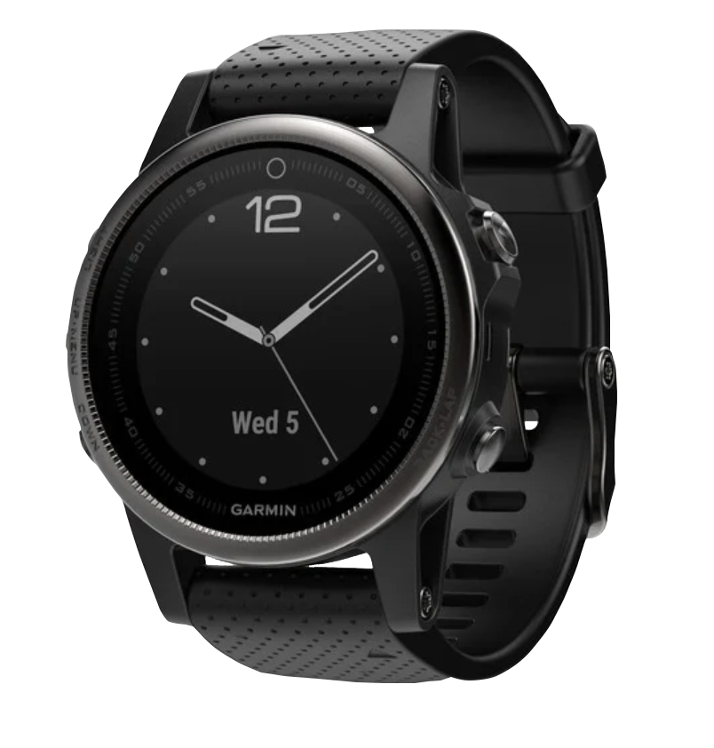 Montre connectée GPS Garmin Fenix ​​5S Sapphire avec bracelet noir (reconditionnée et certifiée Garmin)