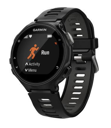 Garmin Forerunner 735XT, Black & Gray, Fitness GPS Smartwatch for Runners (Garmin Certified Refurbished)