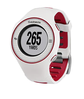 Garmin Approach S3, Blanc/Rouge, Montre GPS connectée et télémètre de golf (reconditionné certifié Garmin)