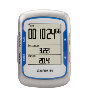 Garmin Edge 500, Blue & Silver, Smart Biking Computer for Cyclists (Garmin Certified Refurbished)