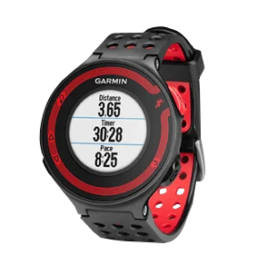 Garmin Forerunner 220, noir et rouge, montre connectée GPS de fitness pour coureurs (reconditionnée certifiée Garmin)