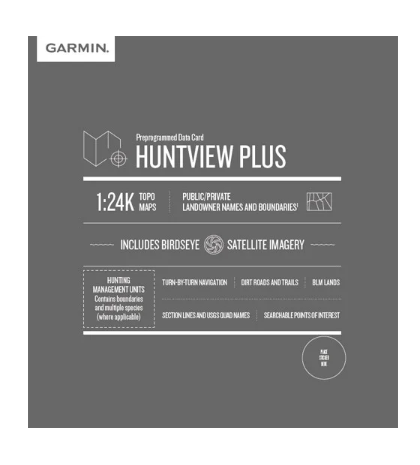 Garmin Huntview Plus Maps Hawaii microSD Card (010-12712-50)