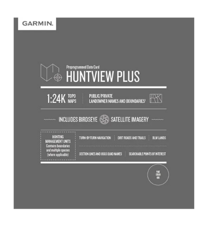 Garmin Huntview Plus Maps Hawaii microSD Card (010-12712-50)