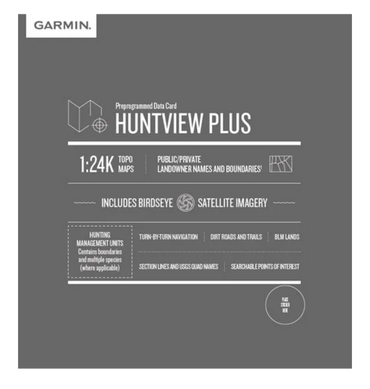 Carte microSD Garmin Huntview Plus Maps Alabama (010-12641-52)