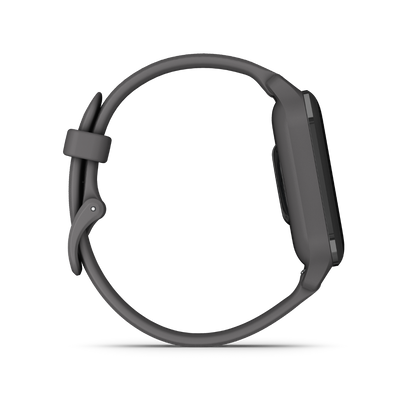 Garmin Venu Sq 2 - Lunette en aluminium ardoise avec boîtier gris ombré et bracelet en silicone (010-02701-00)