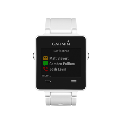 Garmin Vivoactive, Blanc, Montre connectée GPS (Garmin certifiée reconditionnée)