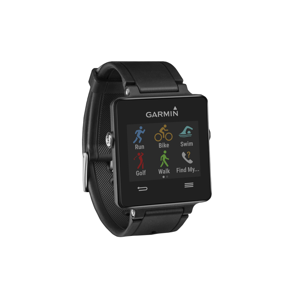 Garmin Vivoactive, Black Bundle, montre connectée GPS (reconditionnée certifiée Garmin)