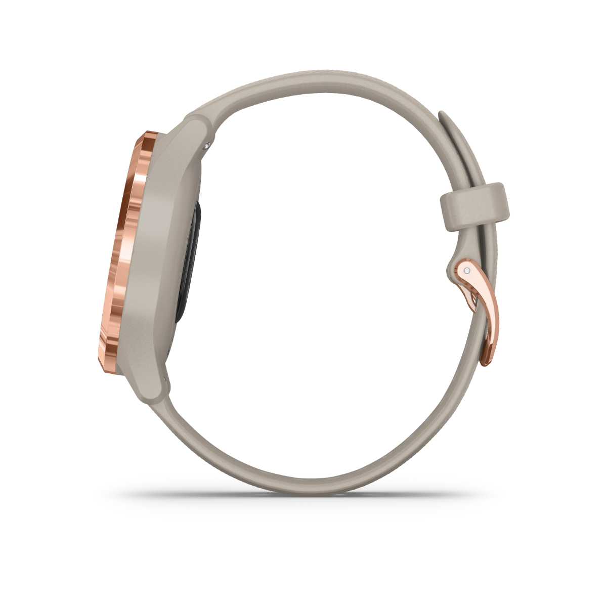 Garmin Vívomove 3S, or rose avec bracelet sable clair, montre connectée GPS (reconditionnée certifiée Garmin)