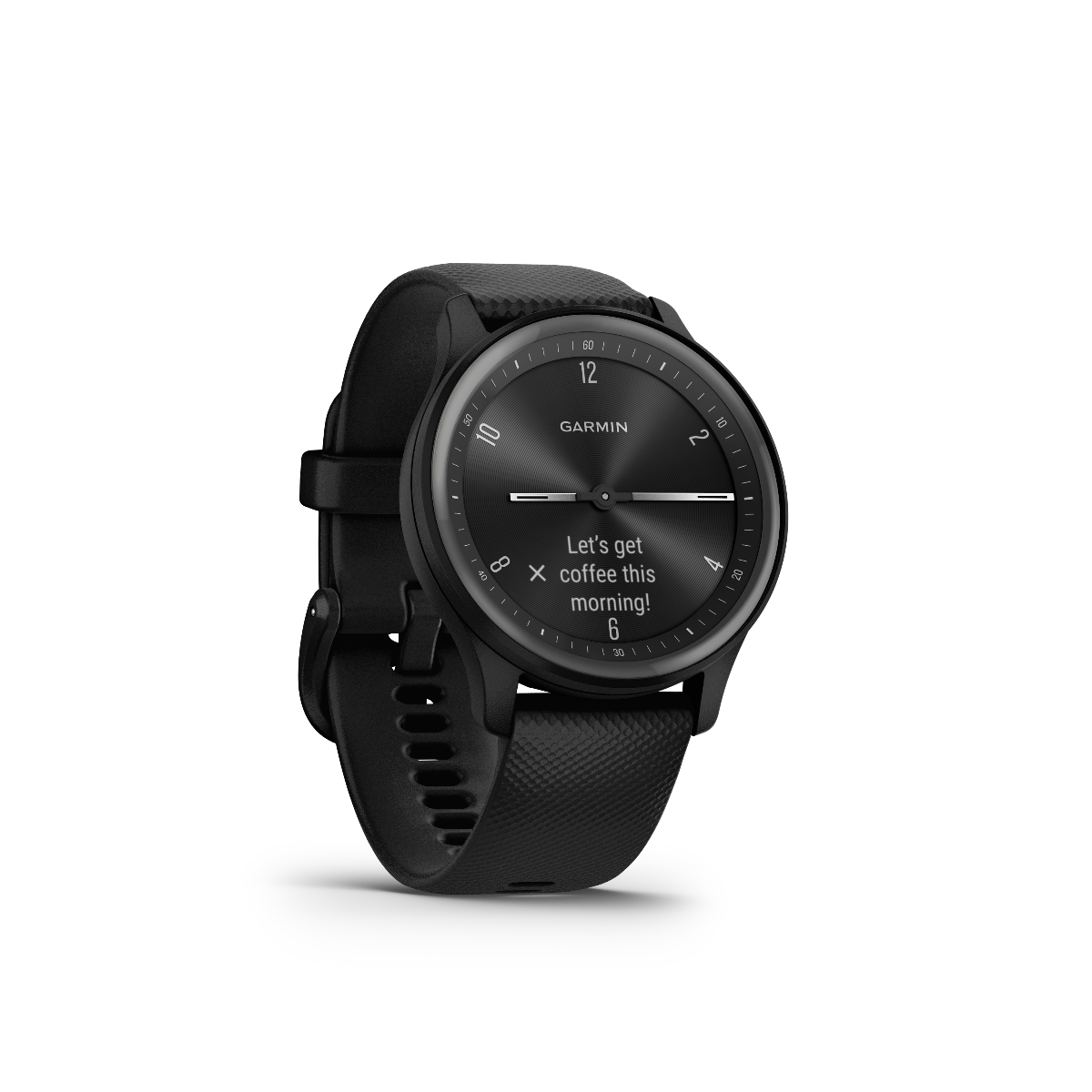 Garmin Vivomove Sport Noir avec accents ardoise (010-02566-00)