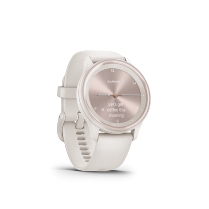 Garmin Vivomove Sport Ivoire avec accents pêche/or (010-02566-01)