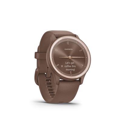 Garmin Cocoa avec accents dorés pêche (010-02566-02)